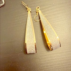 Teardrop Gold Earrings